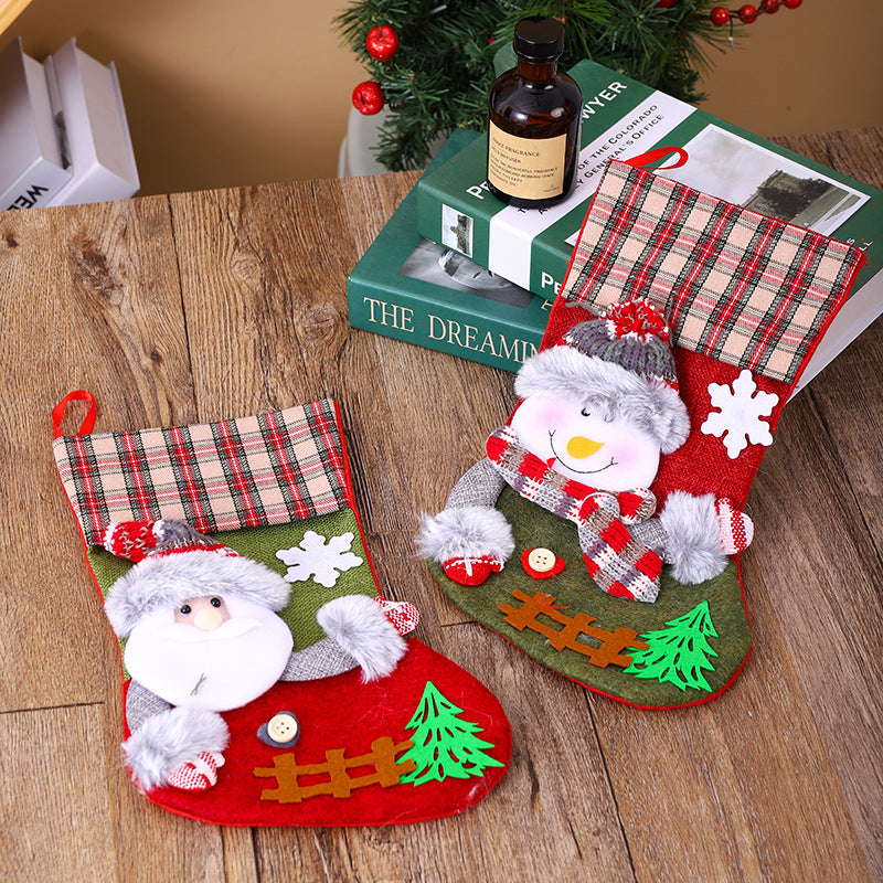 Christmas stocking with creative designs Stornfield