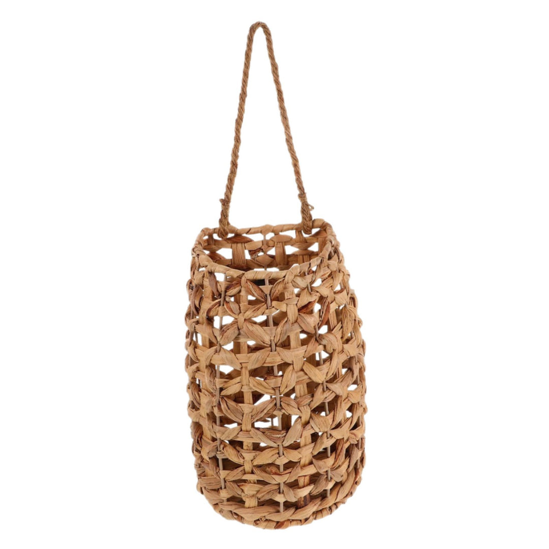 Handwoven basket with suspension device Stornfield