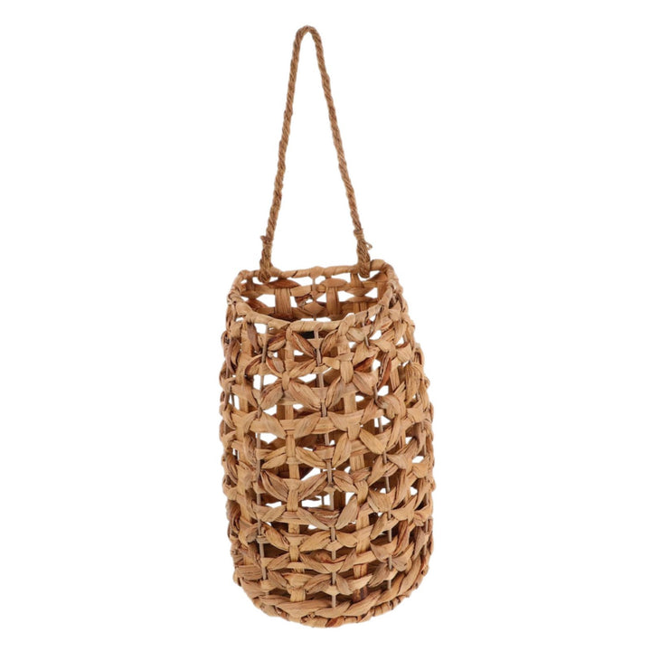 Handwoven basket with suspension device Stornfield