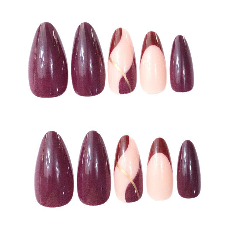 Elegant Gradient Nail Art Finger Design Stornfield