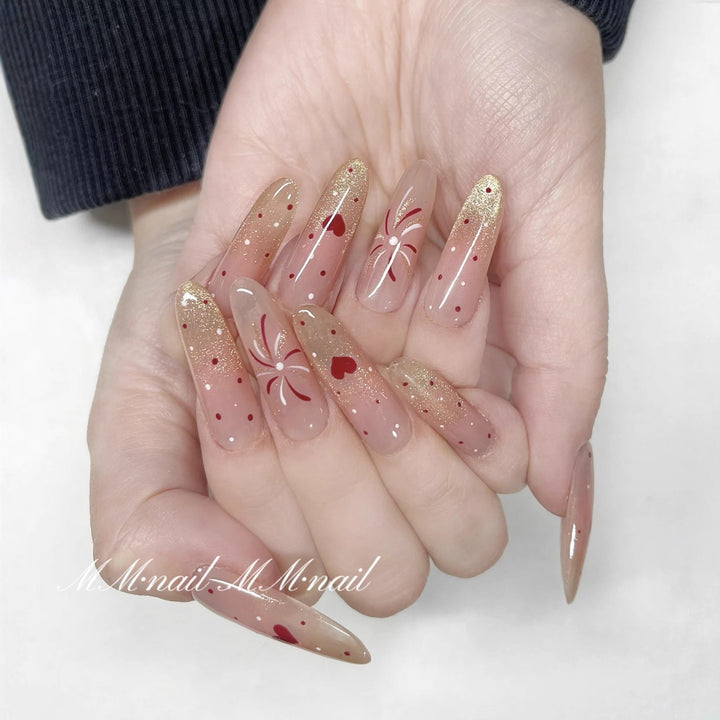 Artistic Stiletto Press-On Nail Set Stornfield