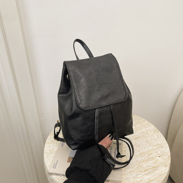 Cute Cat-Themed Faux Leather Backpack Stornfield
