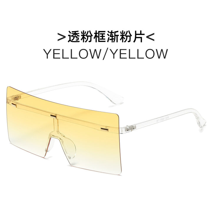 Women futuristic oversized sunglasses Stornfield