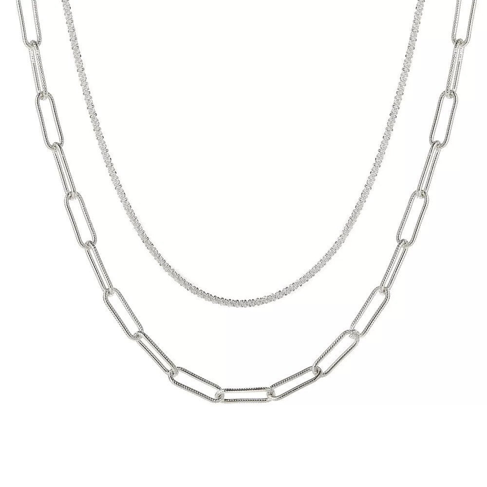 Layered Chain Link Necklace Stornfield