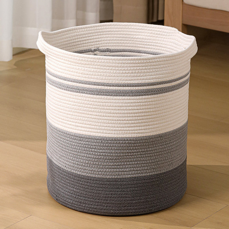 Women's storage basket with modern striped design Stornfield