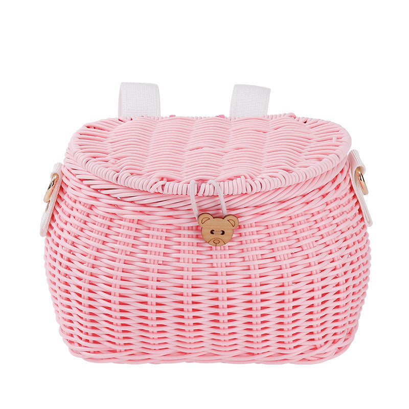 Cute Animal-Themed Woven Storage Basket Stornfield