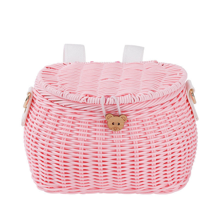 Cute Animal-Themed Woven Storage Basket Stornfield