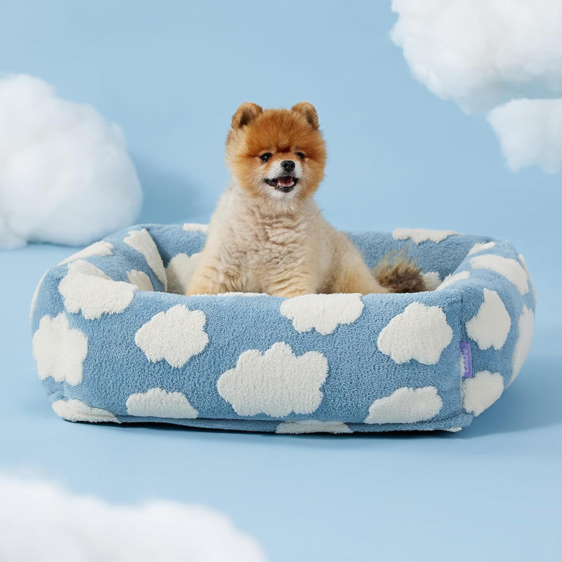 Cozy Floral Pet Bed Stornfield