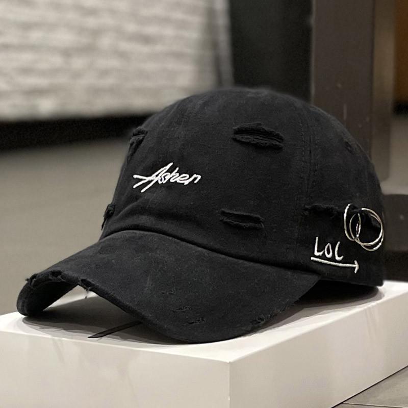 Men's Distressed Denim Cap Stornfield