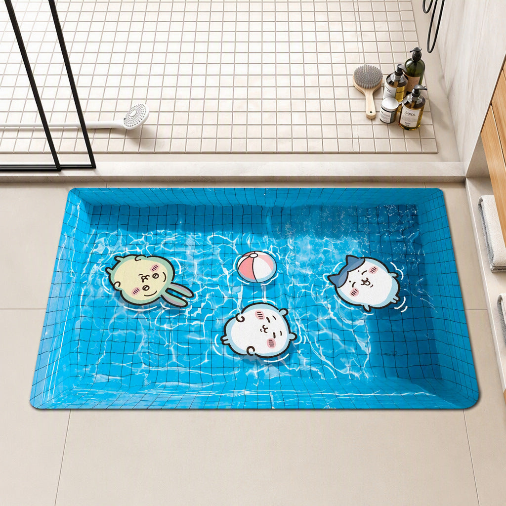 Cartoon-Themed Shower Mat Stornfield