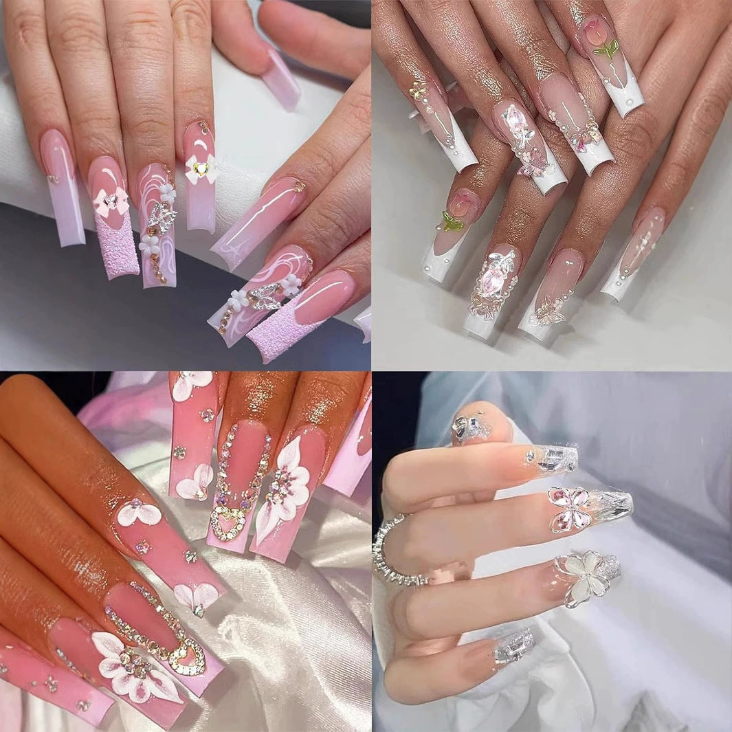 Decorative Resin Nail Art Charms Set