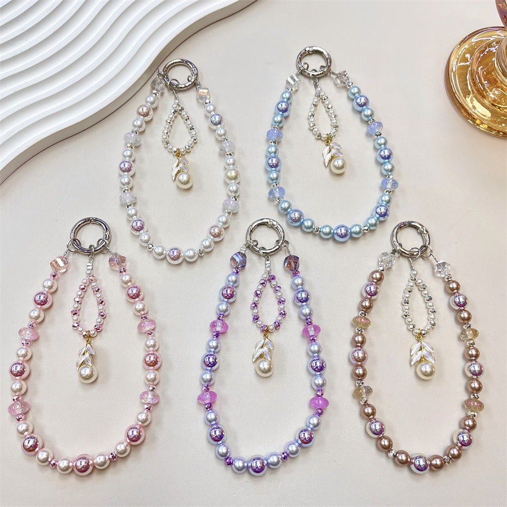 Elegant Pearl Beaded Charm Necklace Stornfield