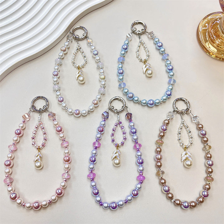 Elegant Pearl Beaded Charm Necklace Stornfield