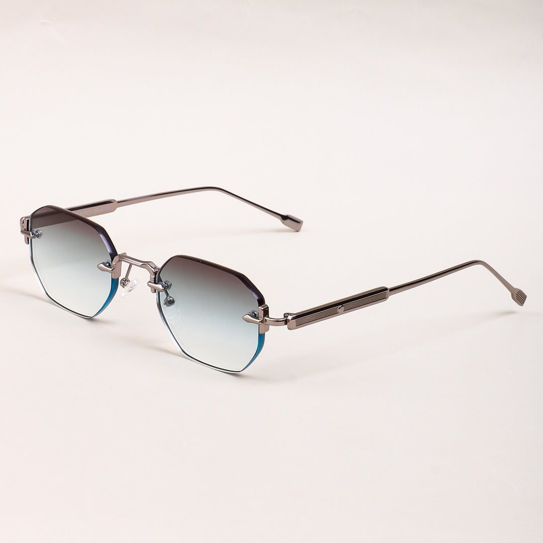 Ladies sunglasses with elegant octagonal frame and comfortable nose pads Stornfield