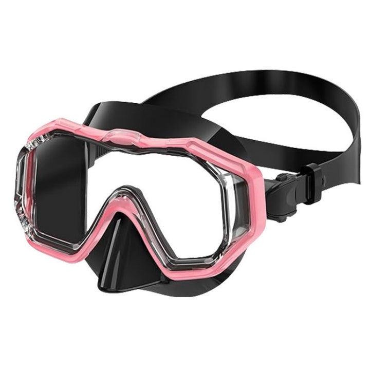 Diving mask with special field of vision and anti-fog technology Stornfield