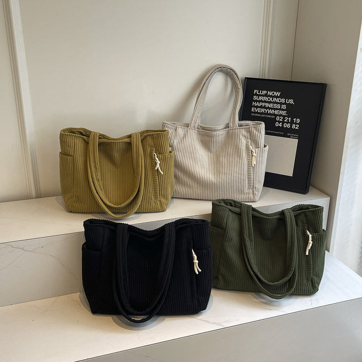Durable Textured Everyday Tote Bag Stornfield