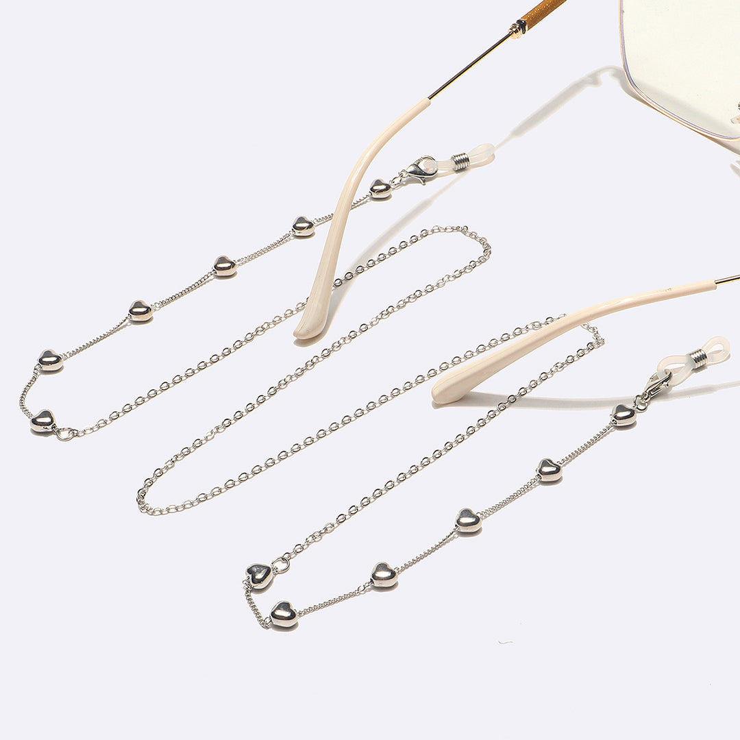 Heart-Embellished Eyewear Chain Stornfield