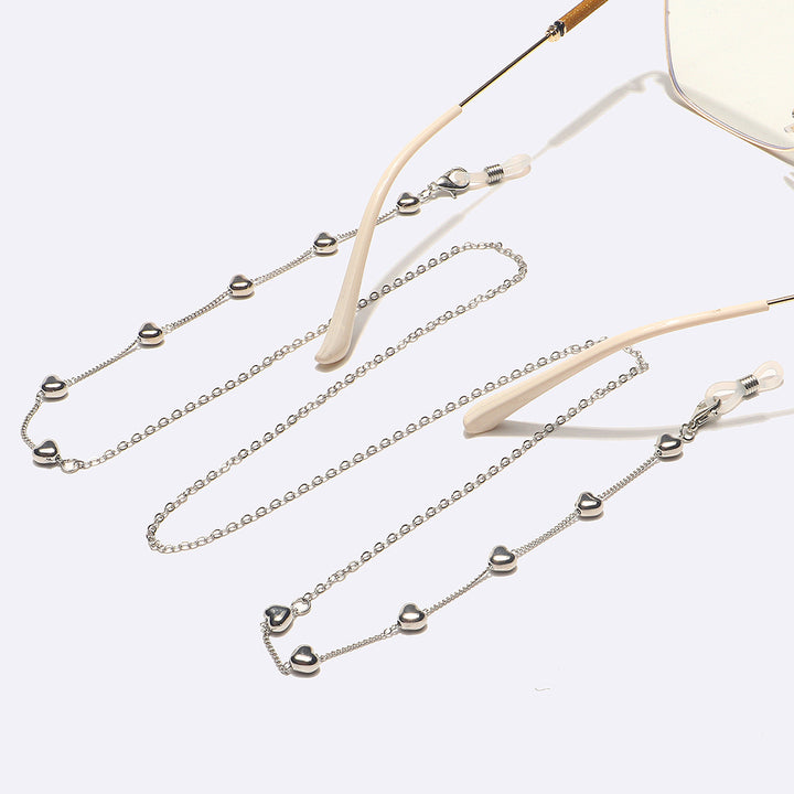 Heart-Embellished Eyewear Chain Stornfield