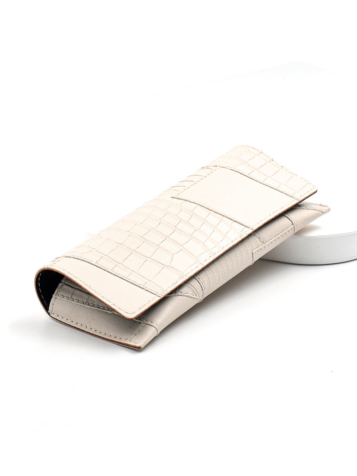 Luxury Croc-Embossed Clutch Wallet Stornfield