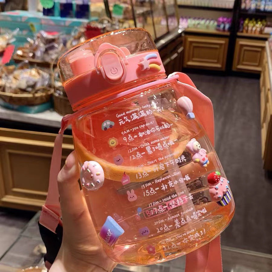 Ladies Playful Water Bottle with Animal Design Stornfield