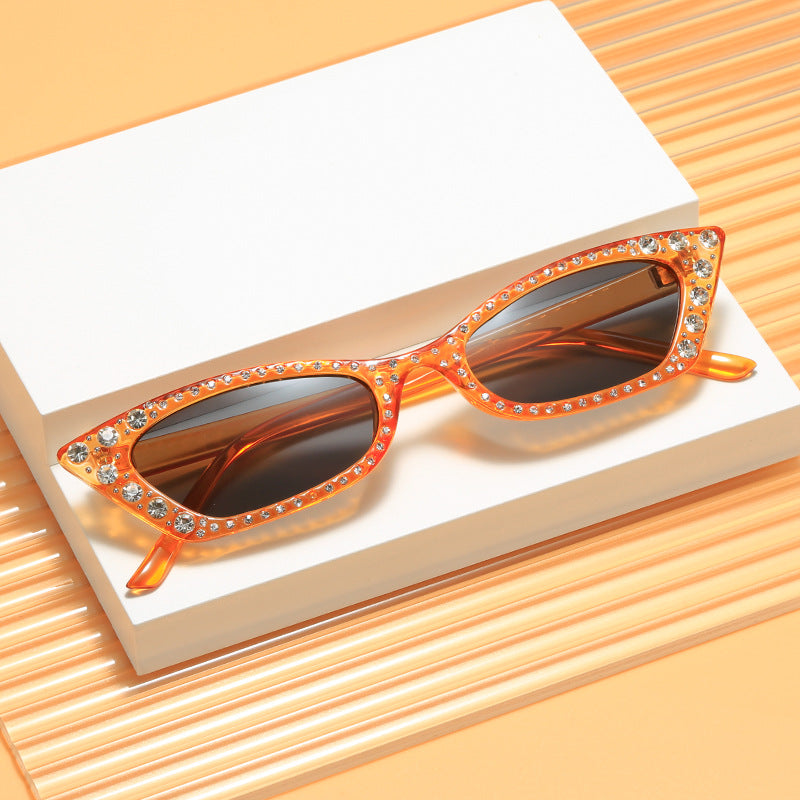 Women's extravagant Cat-Eye sunglasses with crystal embellishments Stornfield