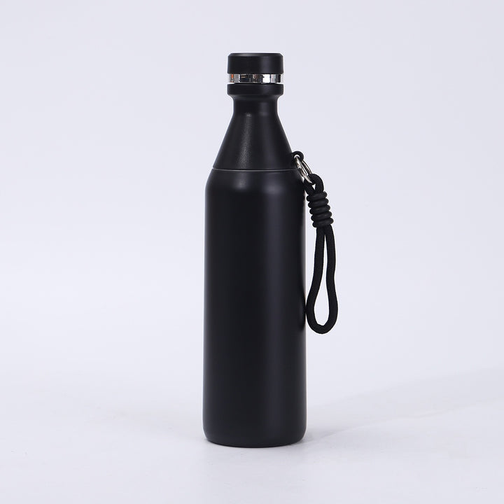 Ladies insulated drinking bottle with practical carrying strap Stornfield
