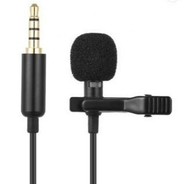 Lavalier microphone with flexible clip Stornfield