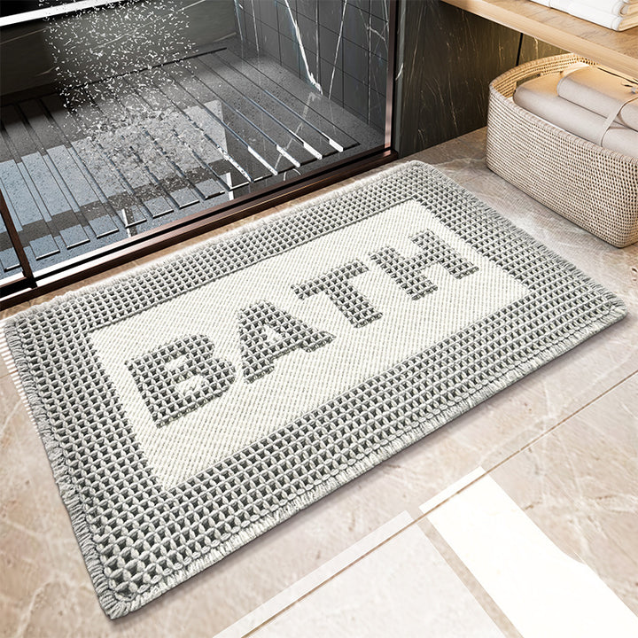 Absorbent Memory Foam Bath Mat