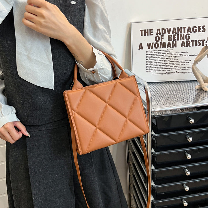 Quilted Leather Shoulder Handbag Stornfield