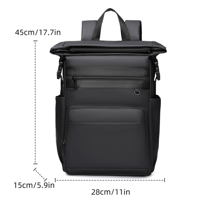Roll-Top Waterproof Laptop Rucksack Stornfield
