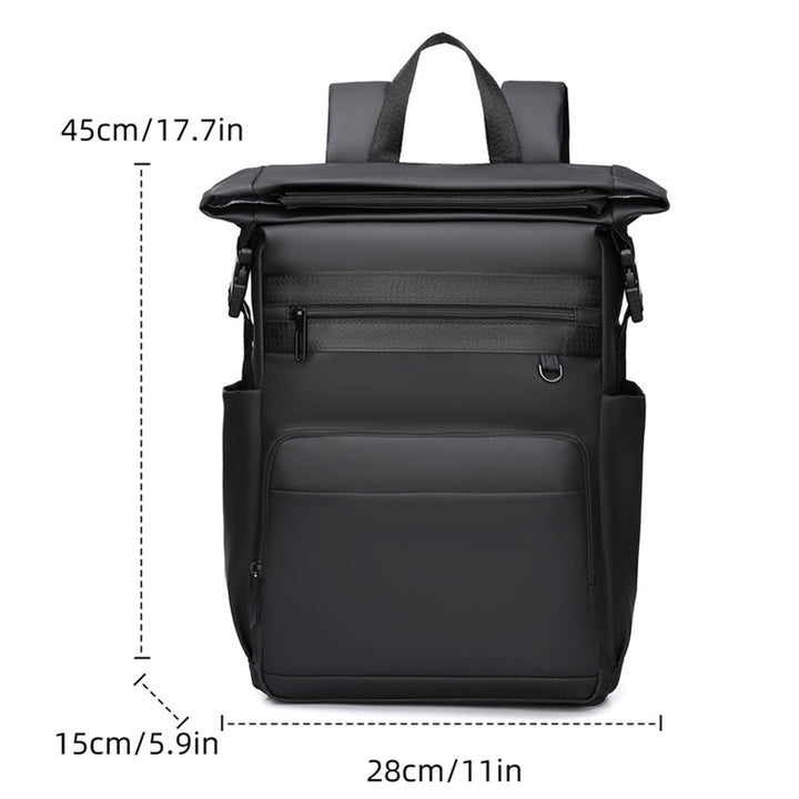 Roll-Top Waterproof Laptop Rucksack Stornfield