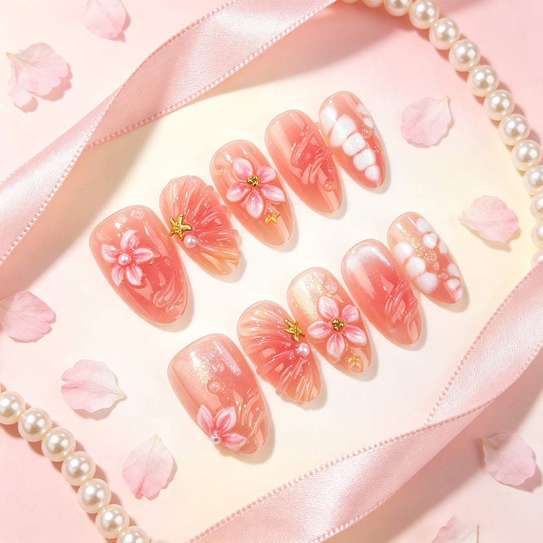 Artistic Floral Nail Art Stornfield 1790636397