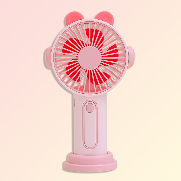 Women Portable Mini-Fan with Colorful Ears Stornfield