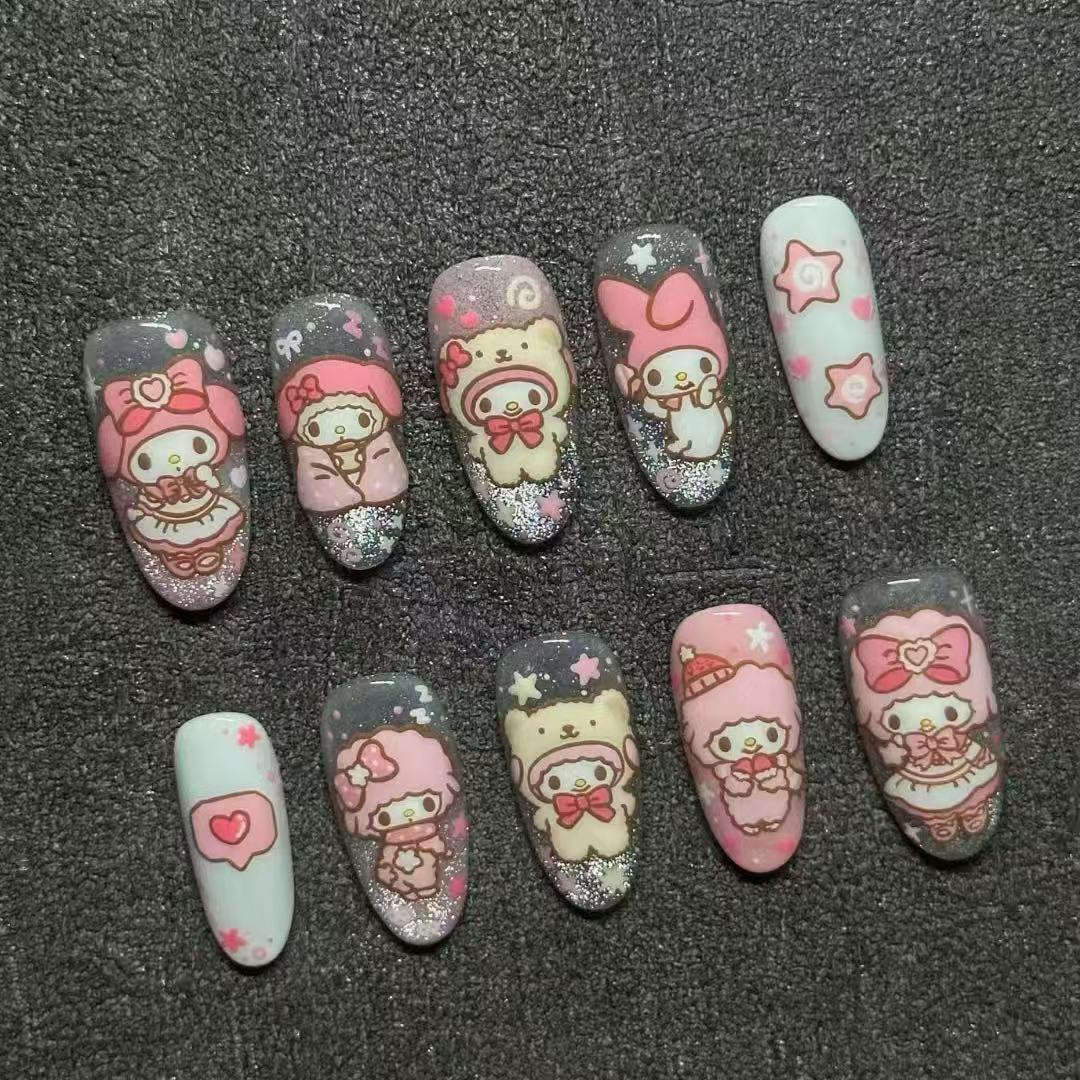 Glamorous Gel Nail Art Extensions Stornfield