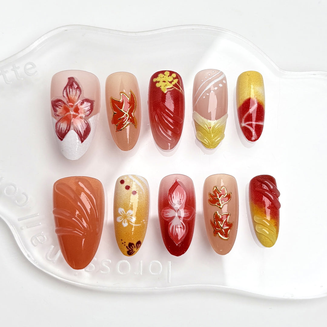 Decorative Press-On Nails