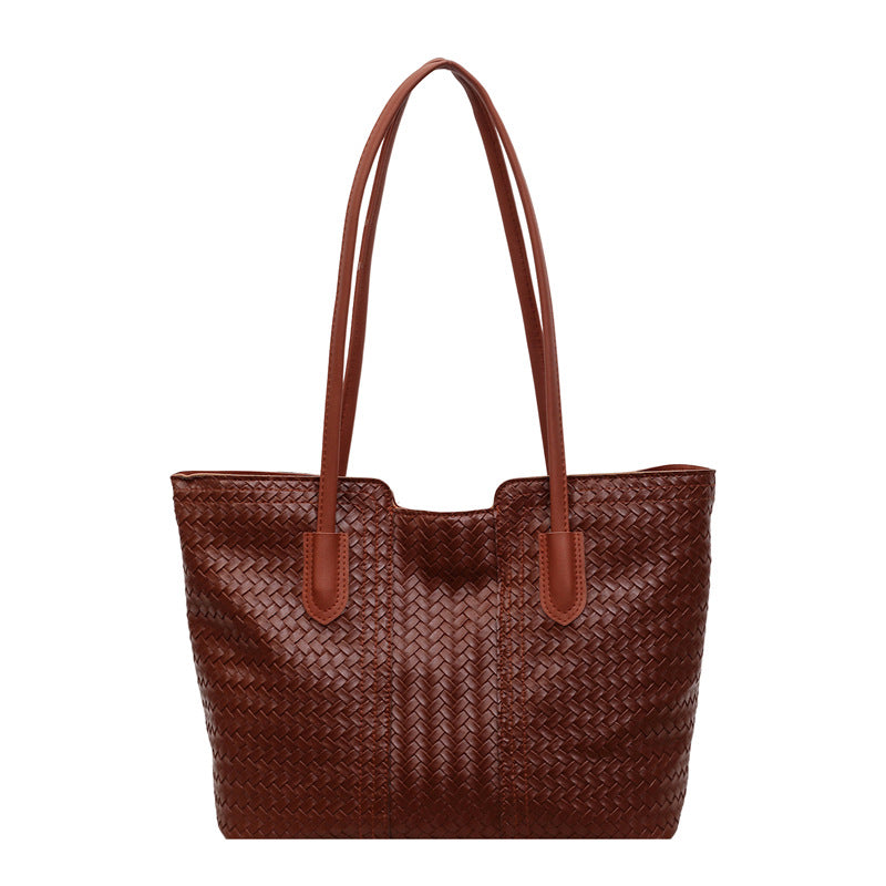 WoWoven Leather Tote Bag Stornfield