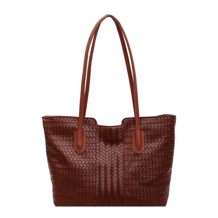 WoWoven Leather Tote Bag Stornfield