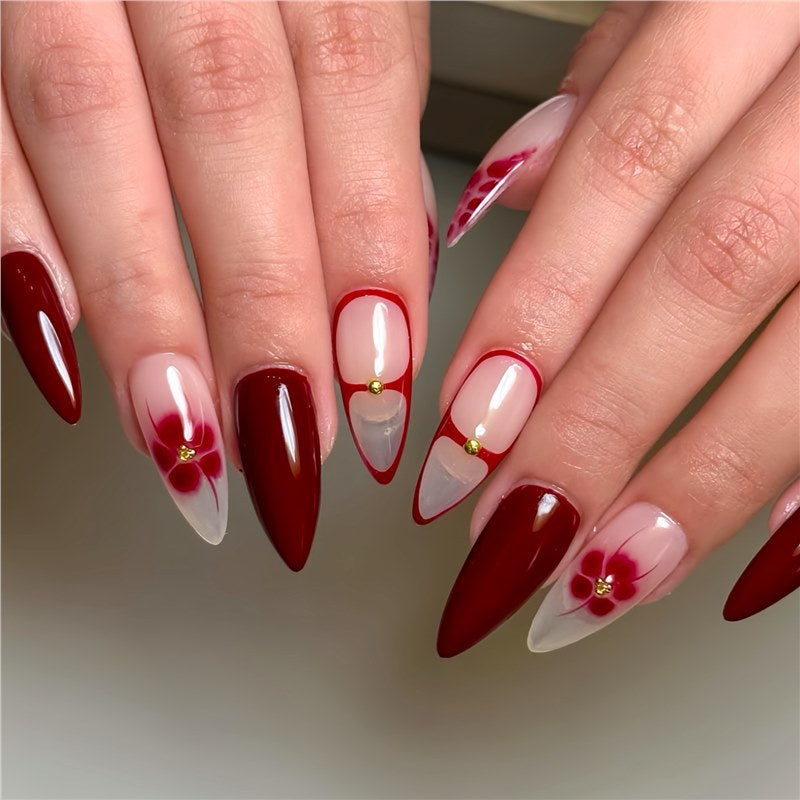 Elegant Stiletto Press-On Nail Design Stornfield