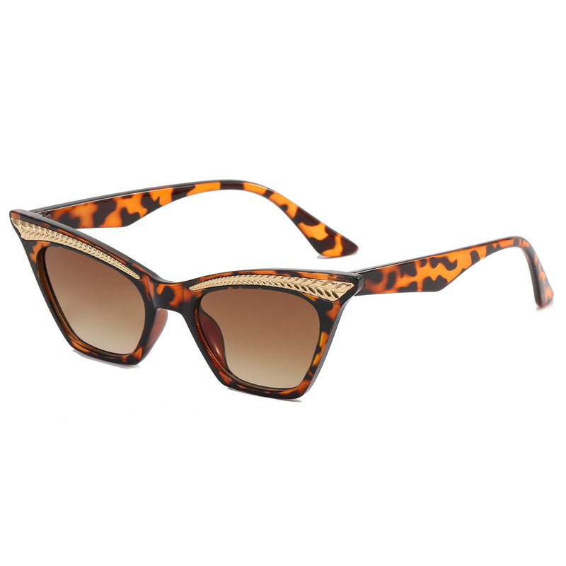 Ladies Cat-Eye Sunglasses with Luxurious Detail Stornfield