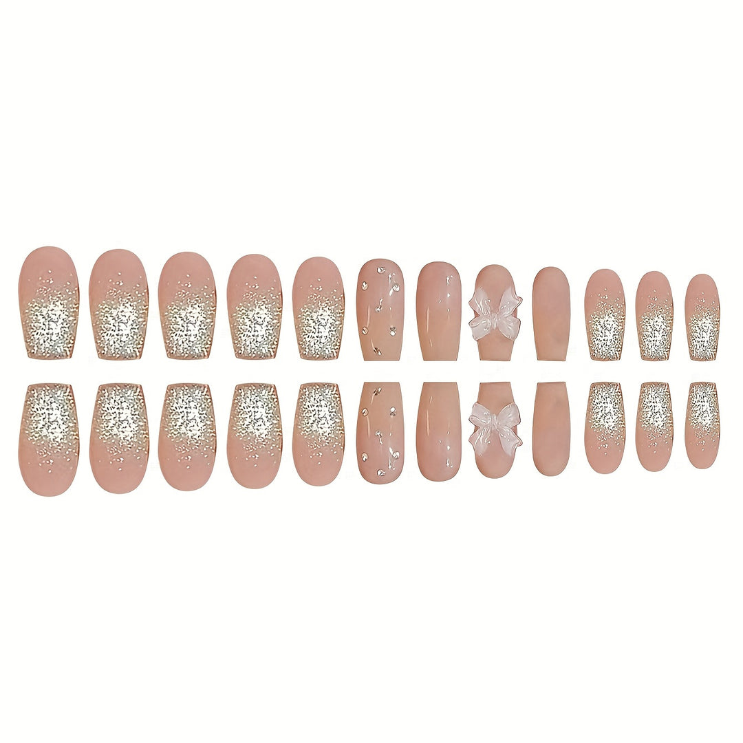 Decorative Press-On Nail Set Stornfield