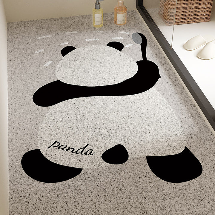 Cute Cartoon Panda Bath Mat