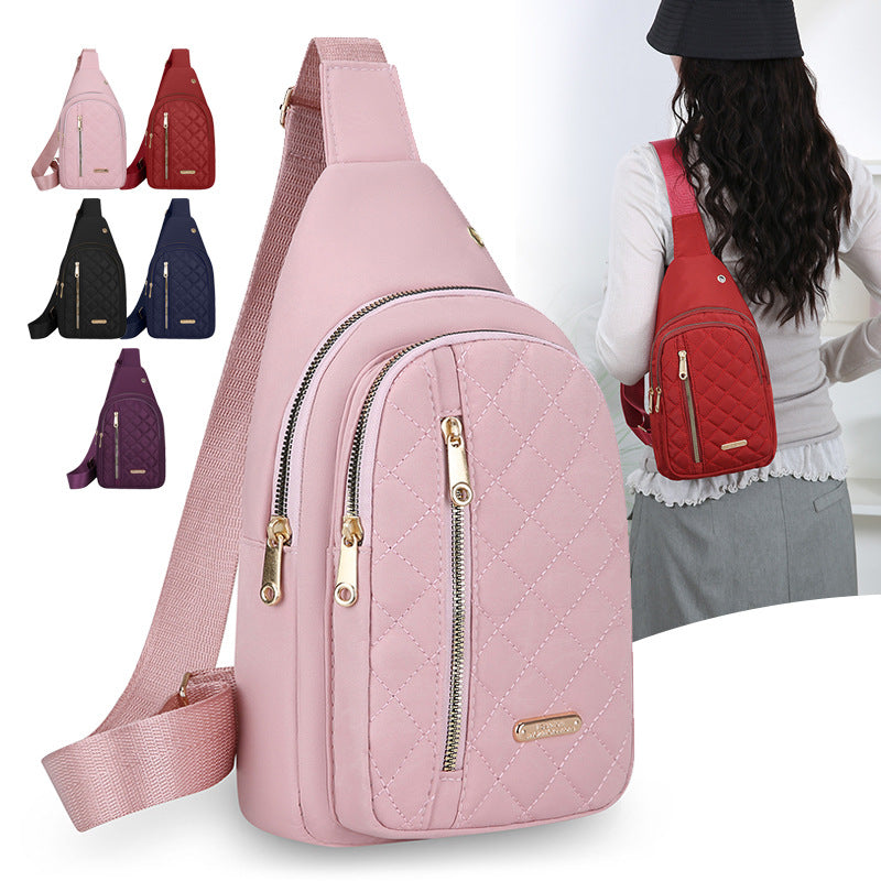 Quilted One-Shoulder Sling Bag Stornfield