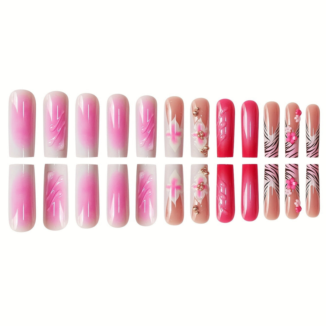 Deluxe Press-On Nail Set Stornfield