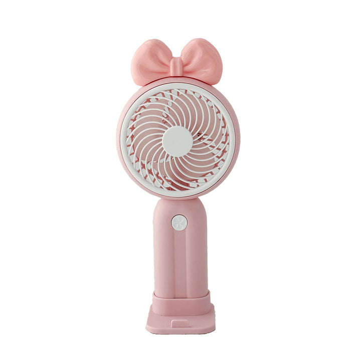 Unisex Handheld Fan in Playful Bunny Design Stornfield