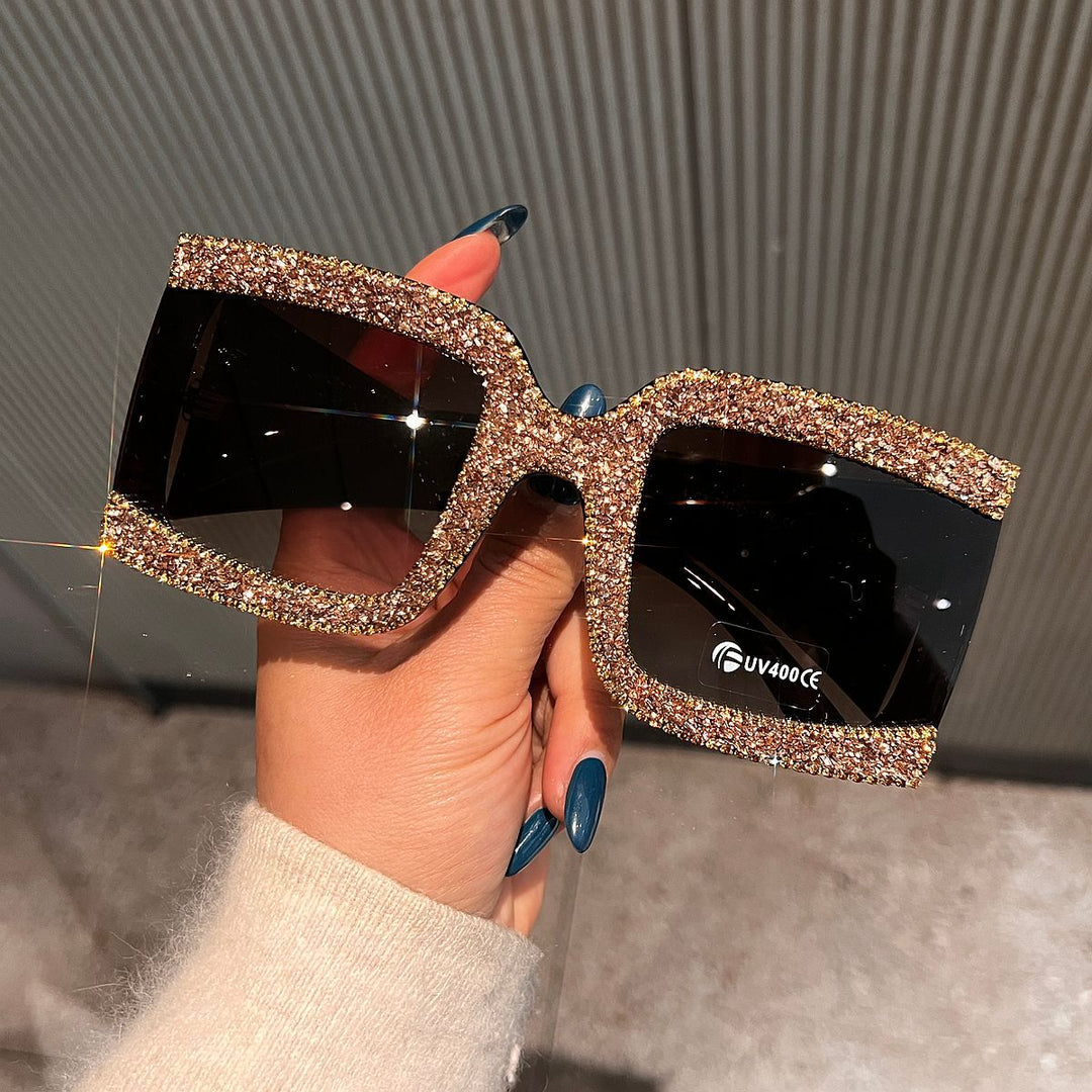Women's sunglasses with rhinestone decorated frame Stornfield