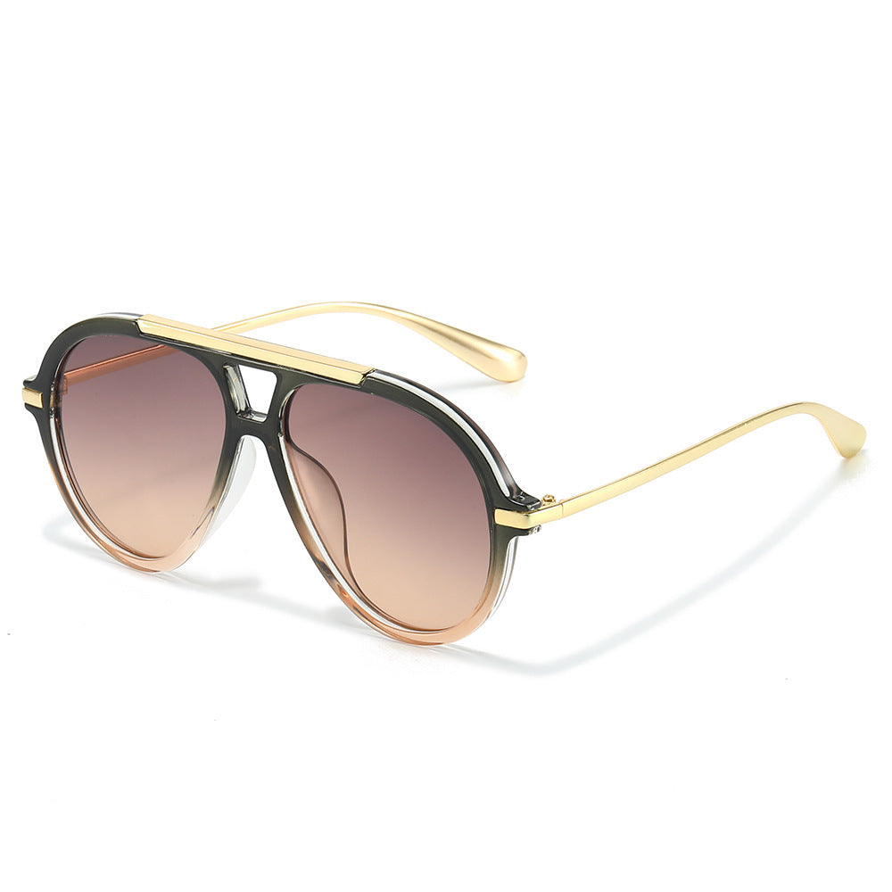Fashion-Forward Futuristic Round Sunglasses Stornfield