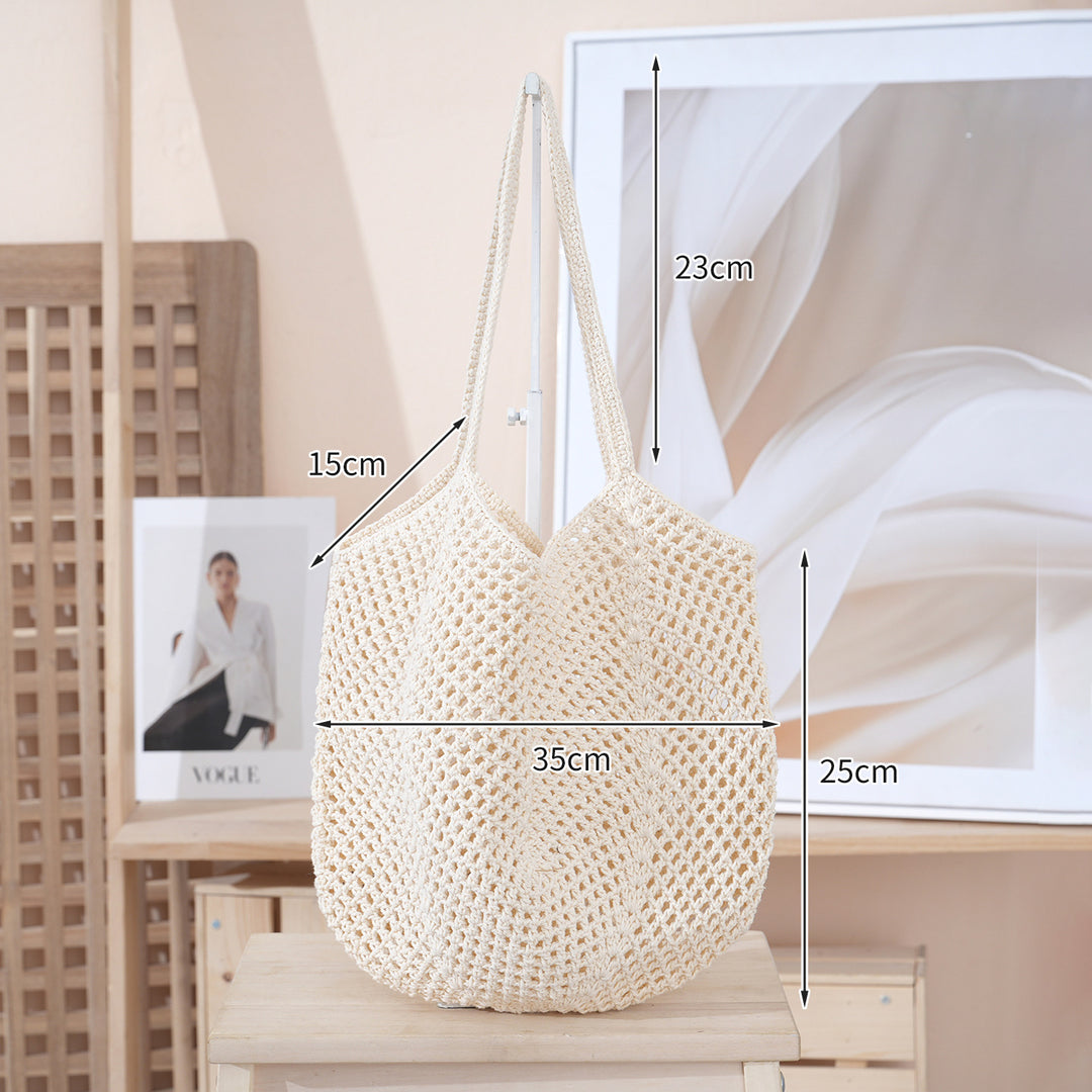 Handcrafted mesh tote bag Stornfield