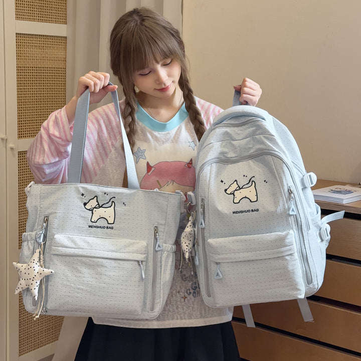 Fun-Themed Illustrated Backpack Stornfield