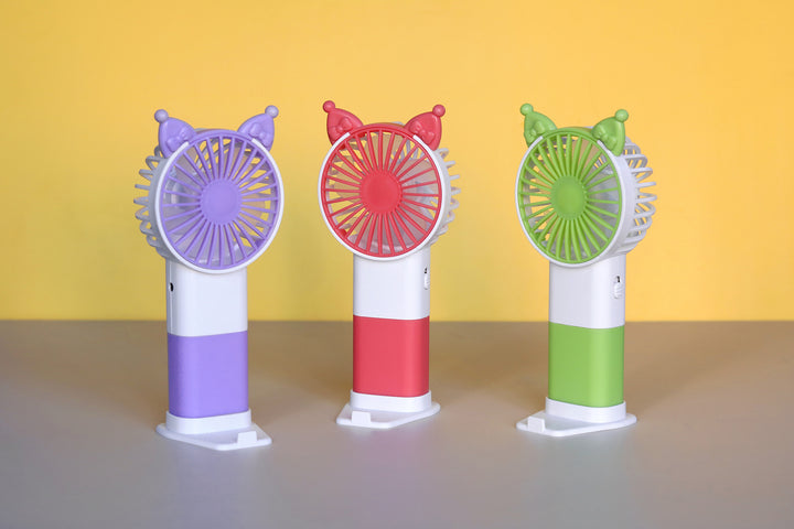 Unisex Portable Mini Hand Fan with Playful Design Stornfield