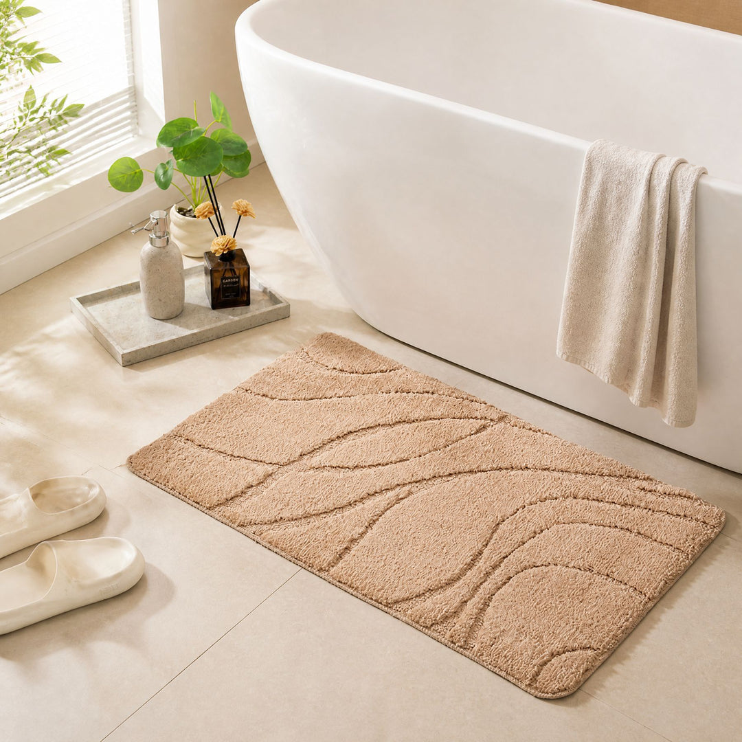 Luxurious Textured Bath Mat Stornfield
